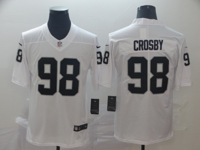 Men's Las Vegas Raiders #98 Maxx Crosby Nike Vapor Untouchable Limited