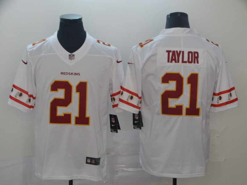 Men's Washington Redskins #21 Sean Taylor Nike NFL Team Logo Cool Edition Jersey