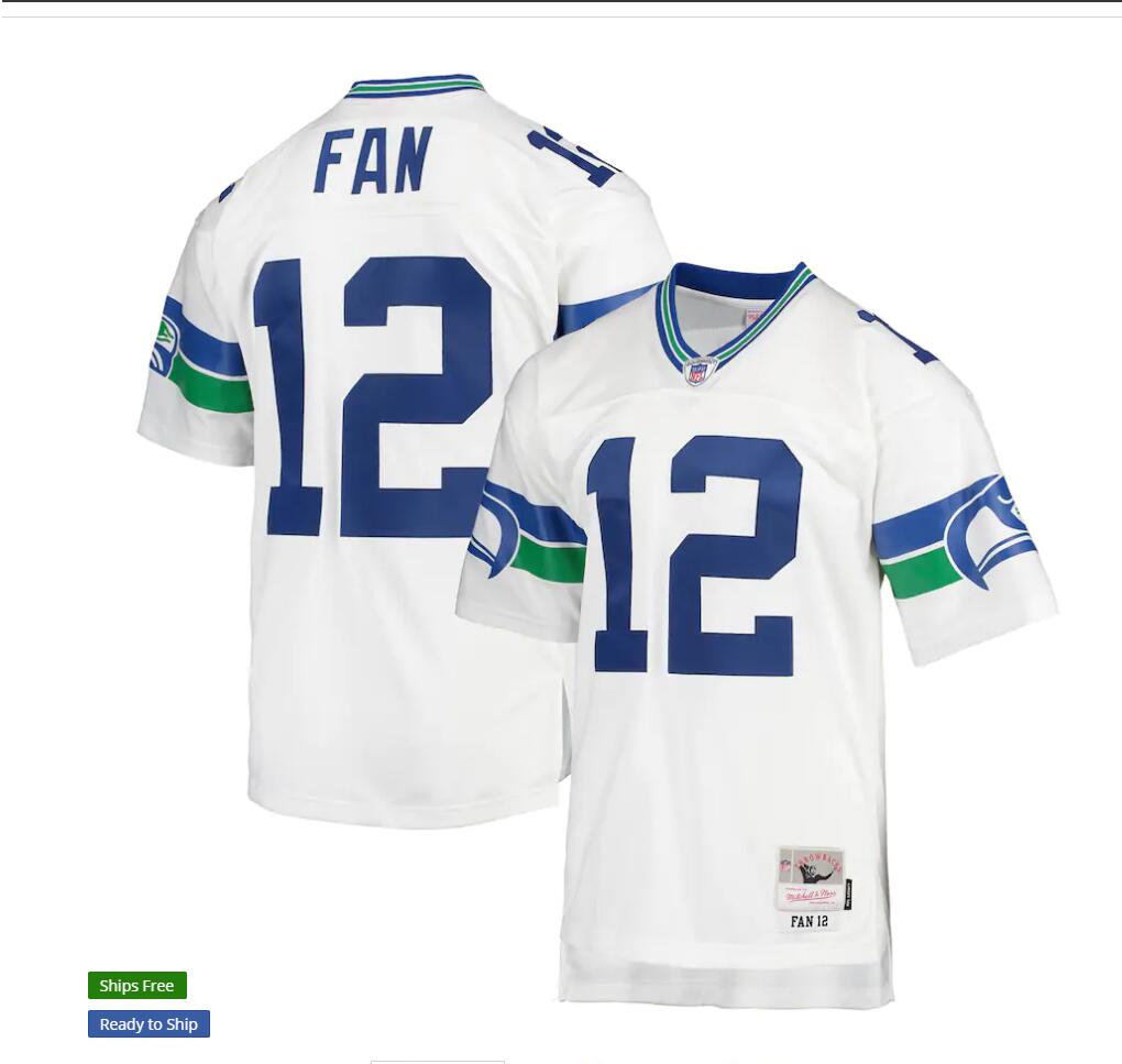 Seattle Seahawks Throwback Football Jersey,Seattle Seahawks Football