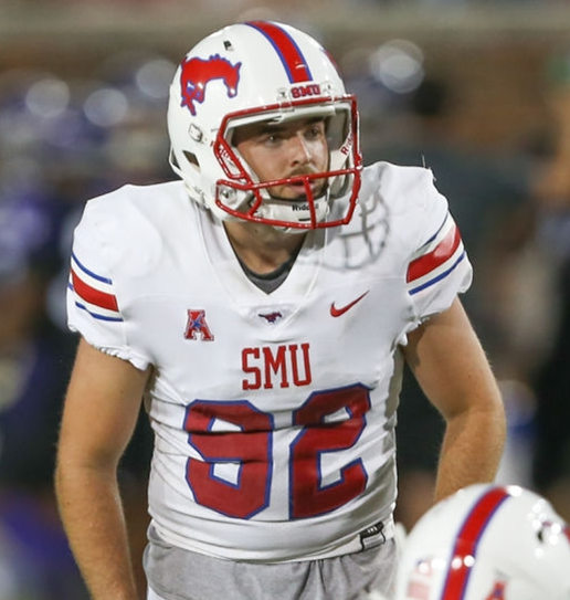 Mens SMU Mustangs #92 Stephon Wright Nike White Red College Football Game Jersey