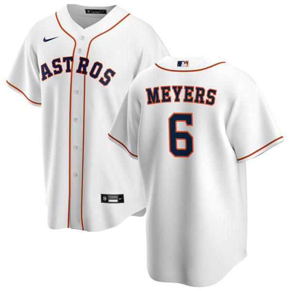 Youth Houston Astros #6 Jake Meyers Nike White Home CoolBase Jersey