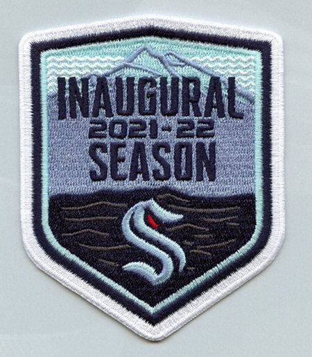 Embroidery Seattle Kraken Inaugural Season Jersey Patch