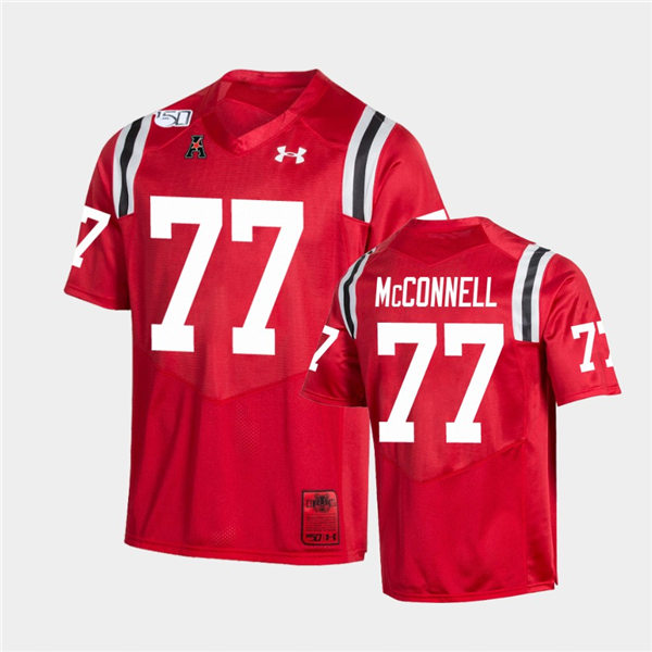 Mens Cincinnati Bearcats #77 Vincent McConnell Under Armour Red College Football Alumni Jersey