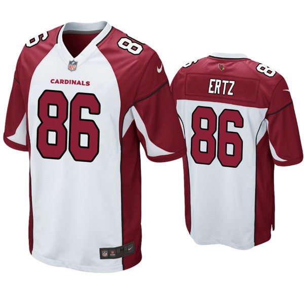 Mens Arizona Cardinals #86 Zach Ertz Nike White Vapor Untouchable Jersey