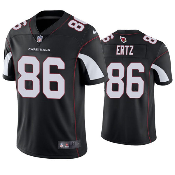 Mens Arizona Cardinals #86 Zach Ertz Nike Alternate Black Vapor Untouchable Jersey