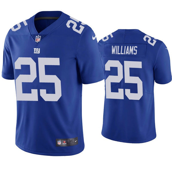 Mens New York Giants #25 Rodarius Williams Nike Royal Team Color Vapor Untouchable Limited Jersey