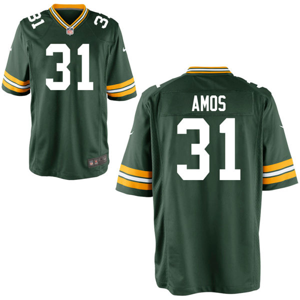 Mens Green Bay Packers #31 Adrian Amos Nike Green Vapor Limited Player Jersey