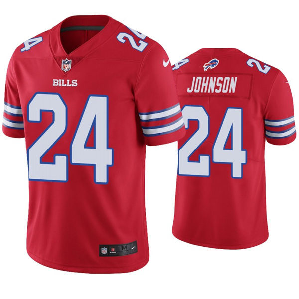Youth Buffalo Bills #24 Taron Johnson Nike Red Color Rush Jersey