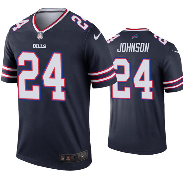 Youth Buffalo Bills #24 Taron Johnson Nike Navy Inverted Limited Jersey