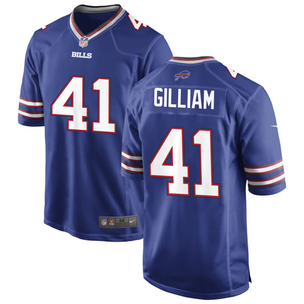 Mens Buffalo Bills #41 Reggie Gilliam Nike Royal Vapor Limited Jersey