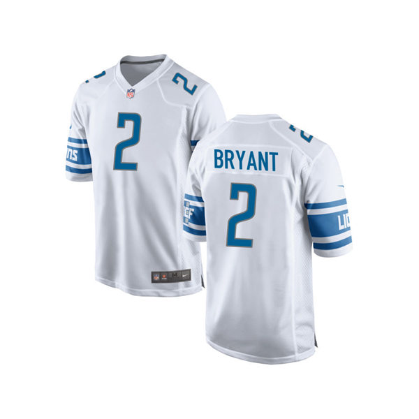Mens Detroit Lions #2 Austin Bryant Nike White Vapor Untouchable Limited Jersey