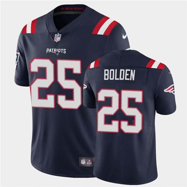 Mens New England Patriots #25 Brandon Bolden Nike Color Rush Vapor Player Limited Jersey 