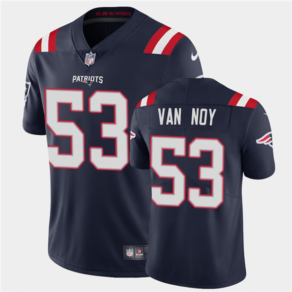 Mens New England Patriots #53 Kyle Van Noy Nike Color Rush Vapor Player Limited Jersey 