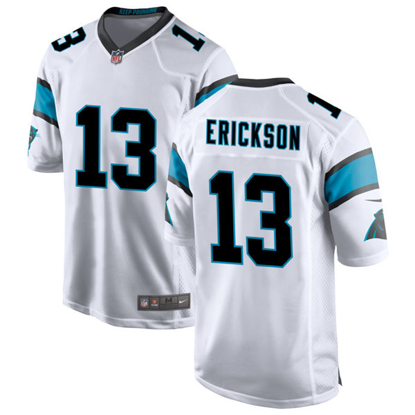 Mens Carolina Panthers #13 Alex Erickson Nike White Vapor Untouchable Limited Jersey