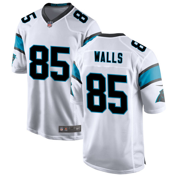 Mens Carolina Panthers Retired Player #85 Wesley Walls Nike White Vapor Untouchable Limited Jersey