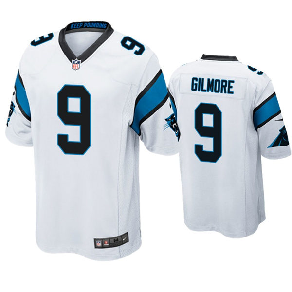 Youth Carolina Panthers #9 Stephon Gilmore Nike White Limited Jersey