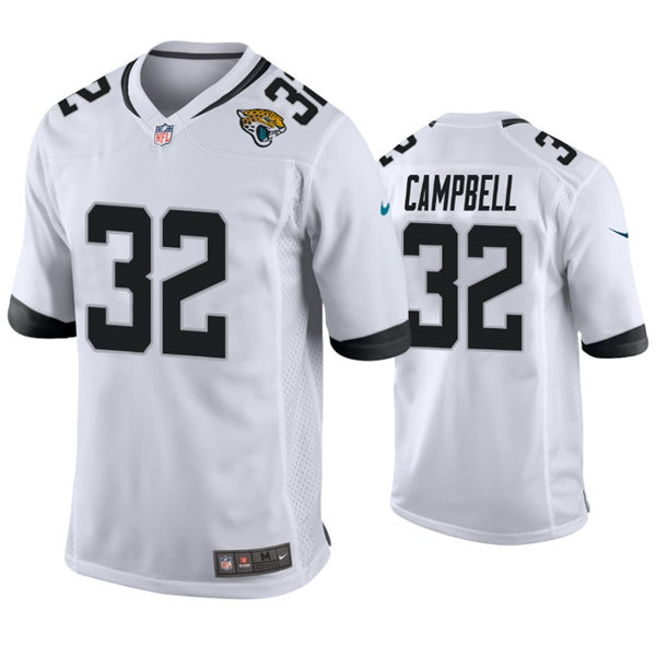 Youth Jacksonville Jaguars #32 Tyson Campbell Nike White Limited Jersey