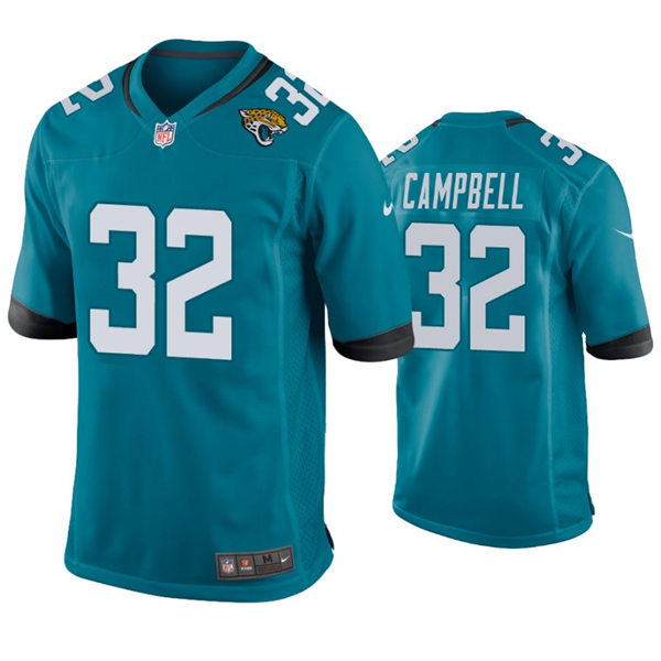 Youth Jacksonville Jaguars #32 Tyson Campbell Nike Teal Alternate Limited Jersey