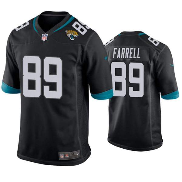 Youth Jacksonville Jaguars #89 Luke Farrell Nike Black Limited Jersey