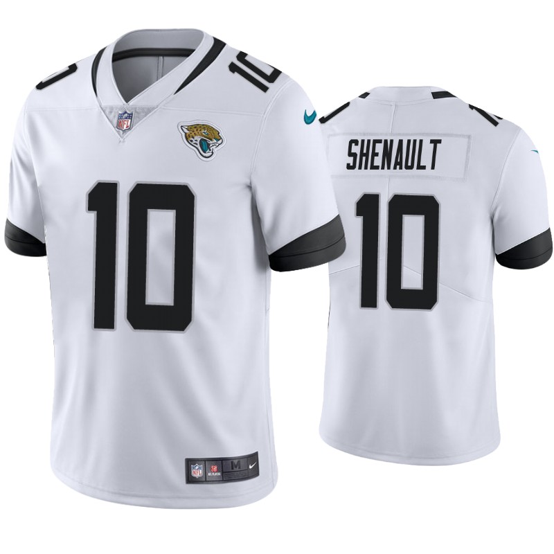 Mens Jacksonville Jaguars #10 Laviska Shenault Jr. Nike White Vapor Untouchable Limited Jersey
