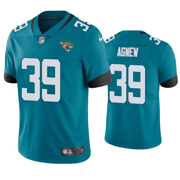 Mens Jacksonville Jaguars #39 Jamal Agnew Nike Teal Alternate Vapor Untouchable Limited Jersey