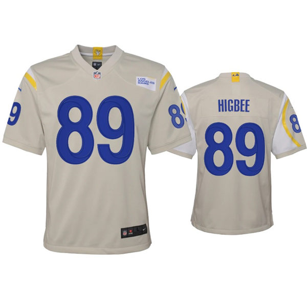 Youth Los Angeles Rams #89 Tyler Higbee Nike Bone Limited Jersey