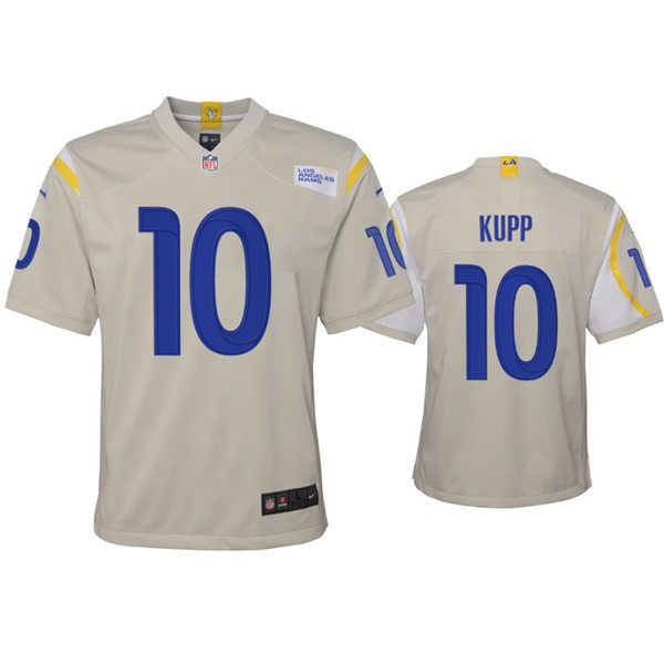 Youth Los Angeles Rams #10 Cooper Kupp Nike Bone Limited Jersey
