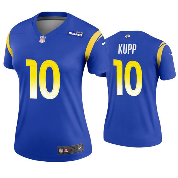 Womens Los Angeles Rams #10 Cooper Kupp Nike Royal Limited Jersey