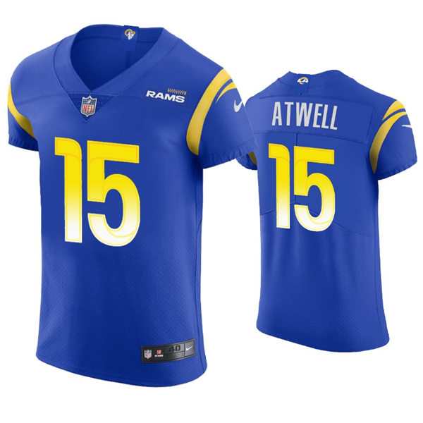 Mens Los Angeles Rams #15 Tutu Atwell Nike Royal Vapor Untouchable Limited Jersey