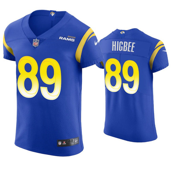 Mens Los Angeles Rams #89 Tyler Higbee Nike Royal Vapor Untouchable Limited Jersey
