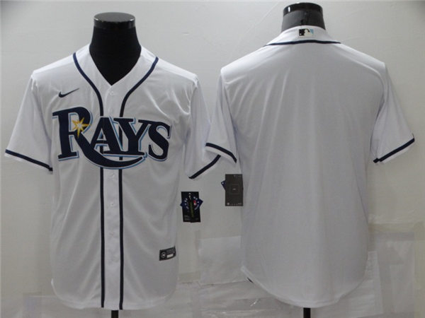 Mens Tampa Bay Rays Blank Nike Home White Cool Base Team Jersey