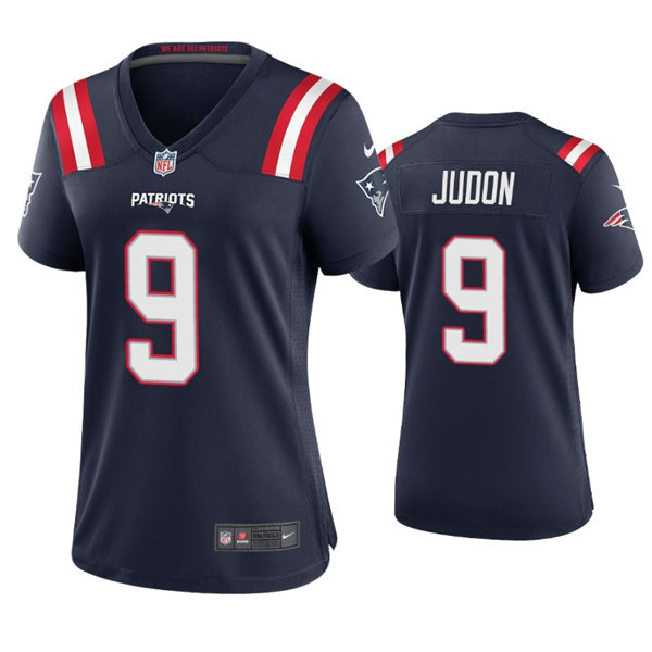 Womens New England Patriots #9 Matthew Judon Nike Navy Limited Jersey