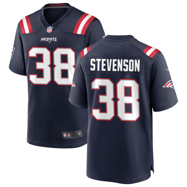 Womens New England Patriots #38 Rhamondre Stevenson Nike Navy Limited Jersey