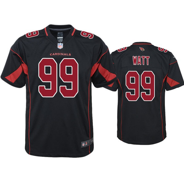 Youth Arizona Cardinals #99 J.J. Watt Nike Black Color Rush Limited Jersey