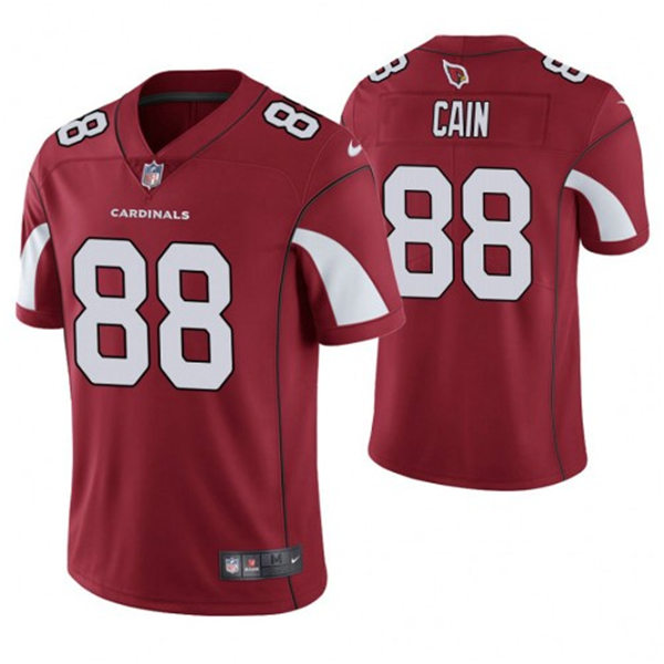 Mens Arizona Cardinals Retired Player #88 J. V. Cain Nike Cardinal Vapor Limited Jersey