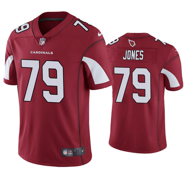 Mens Arizona Cardinals #79 Josh Jones Nike Cardinal Vapor Limited Jersey