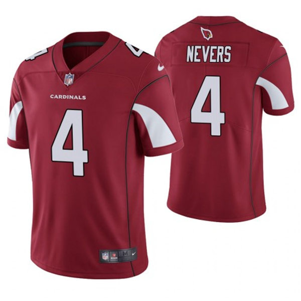 Mens Arizona Cardinals Retired Player #4 Ernie Nevers Nike Cardinal Vapor Limited Jersey