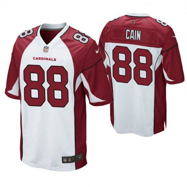 Mens Arizona Cardinals Retired Player #88 J. V. Cain Nike White Vapor Limited Jersey