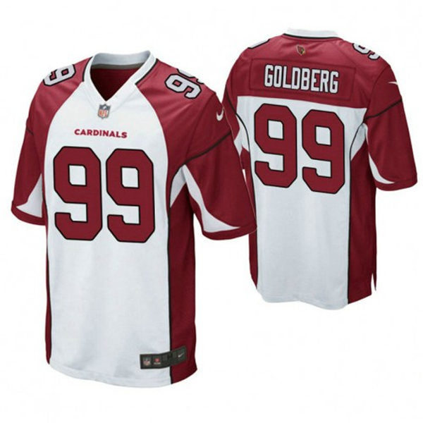Mens Arizona Cardinals Retired Player #99 Marshall Goldberg Nike White Vapor Limited Jersey