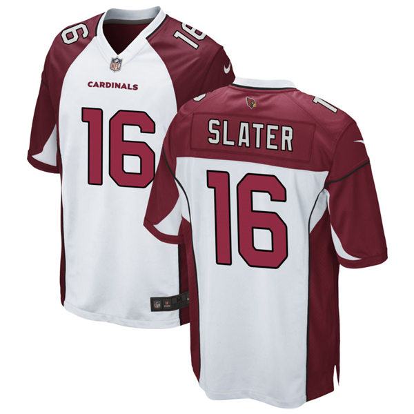 Mens Arizona Cardinals Retired Player #16 Duke Slater Nike White Vapor Limited Jersey
