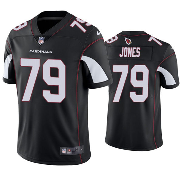 Mens Arizona Cardinals #79 Josh Jones Nike Alternate Black Vapor Limited Jersey