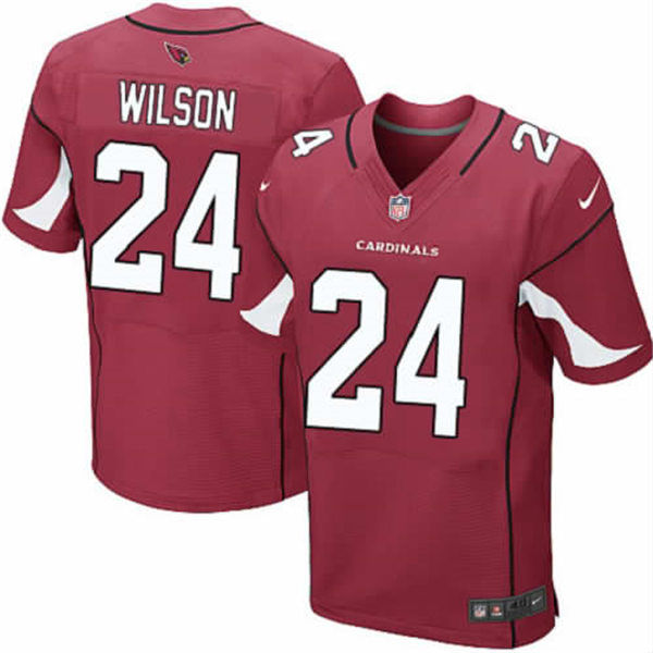 Mens Arizona Cardinals Retired Player #24 Adrian Wilson Nike Cardinal Vapor Limited Jersey