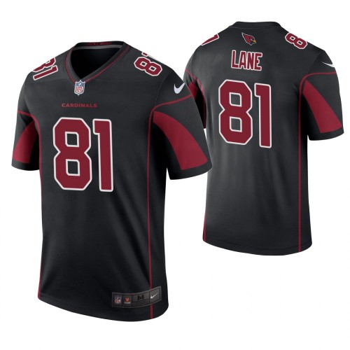 Mens Arizona Cardinals Retired Player #81 Night Train Lane Nike Black Color Rush Legend Jersey