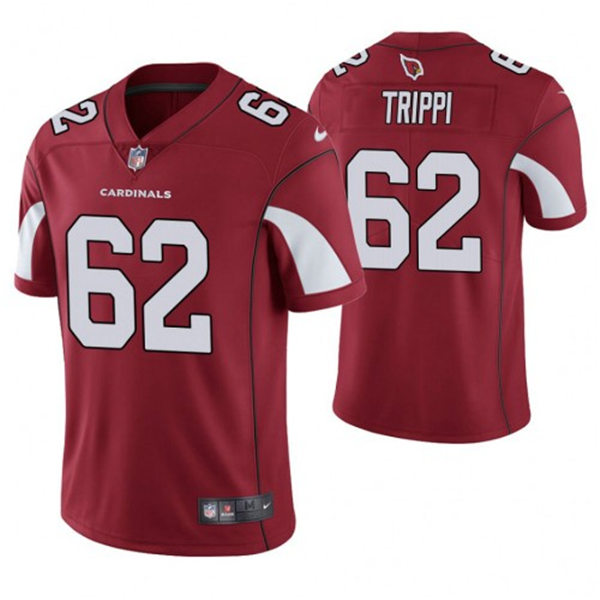 Mens Arizona Cardinals Retired Player #62 Charley Trippi Nike Cardinal Vapor Limited Jersey