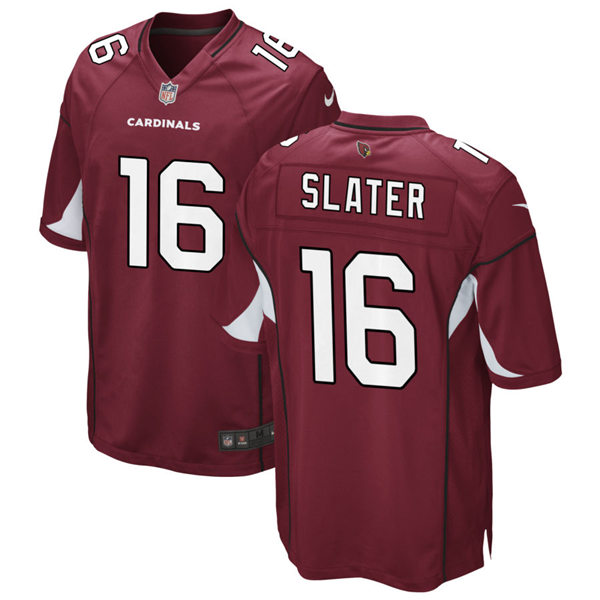 Mens Arizona Cardinals Retired Player #16 Duke Slater Nike Cardinal Vapor Limited Jersey