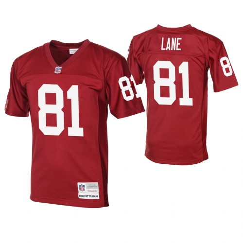 Mens Arizona Cardinals Retired Player #81 Night Train Lane Mitchell&Ness Cardinal Legacy Stitched Throwback Jersey