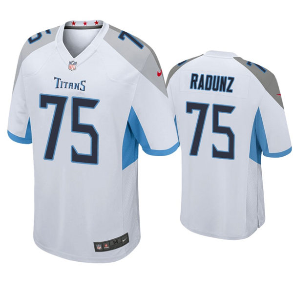 Youth Tennessee Titans #75 Dillon Radunz Nike White Stitched Limited Jersey
