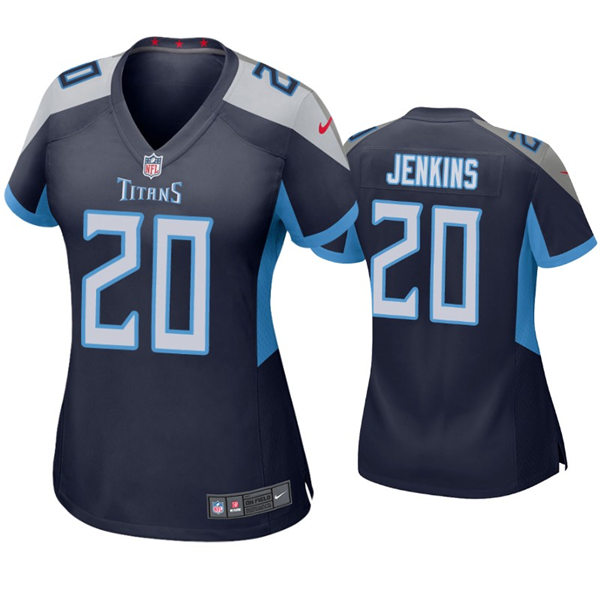 Womens Tennessee Titans #20 Janoris Jenkins Nike Navy Limited Jersey