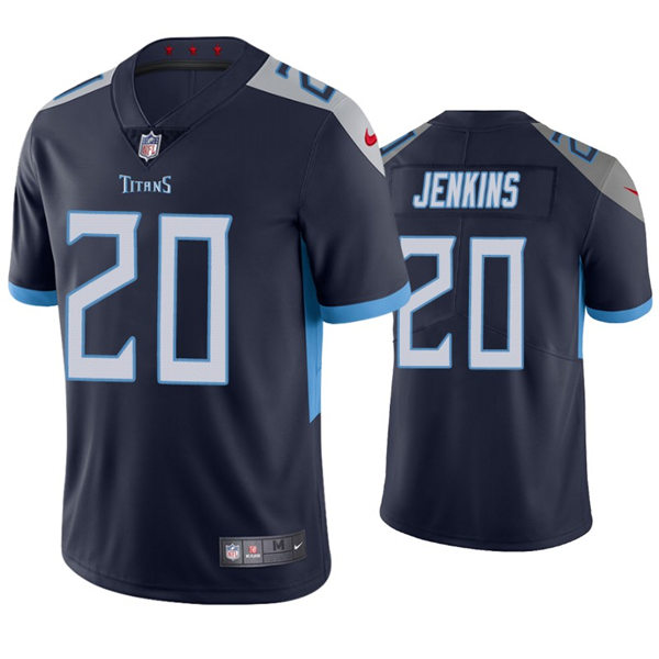 Mens Tennessee Titans #20 Janoris Jenkins Nike Navy Vapor Untouchable Limited Jersey