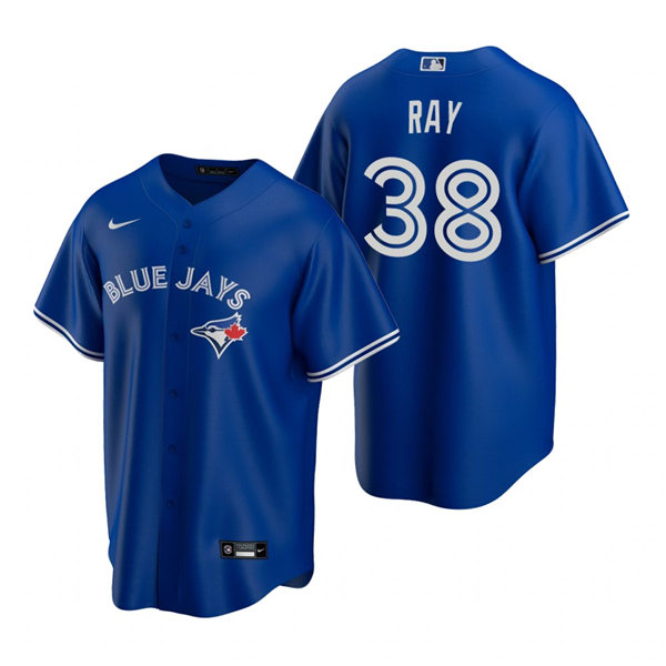 Mens Toronto Blue Jays #38 Robbie Ray Nike Royal Cool Base Jersey